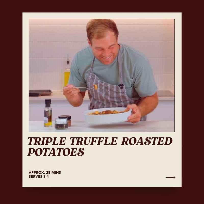 Triple Truffle Roasted Potatoes