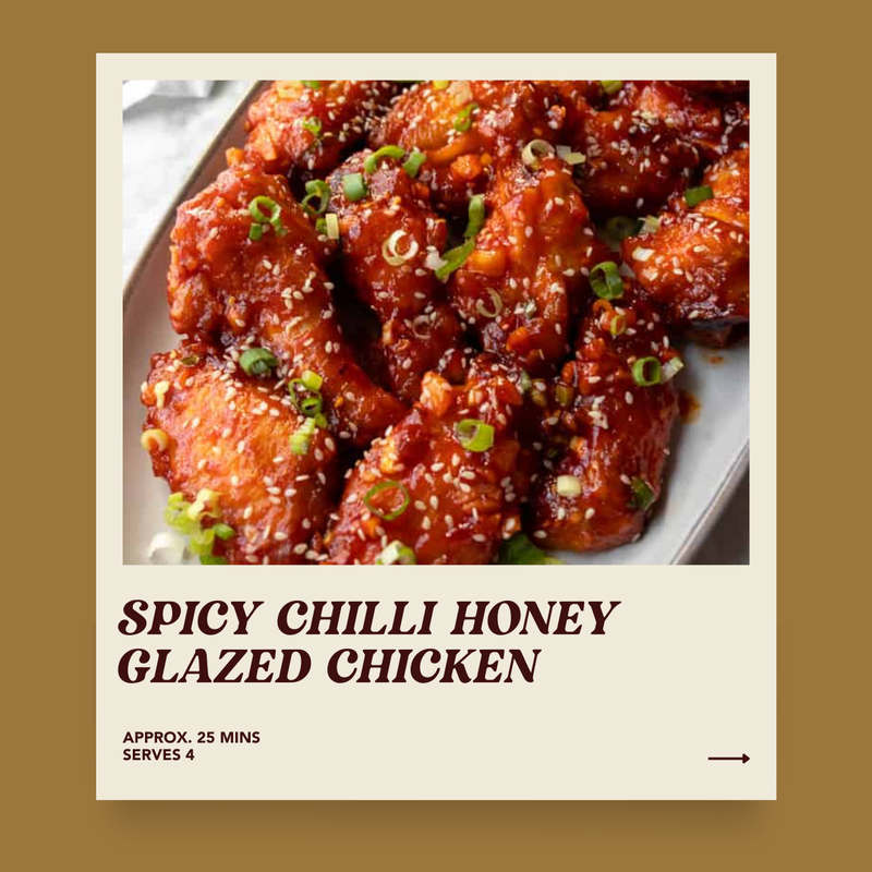 Spicy Chilli Honey Glazed Chicken